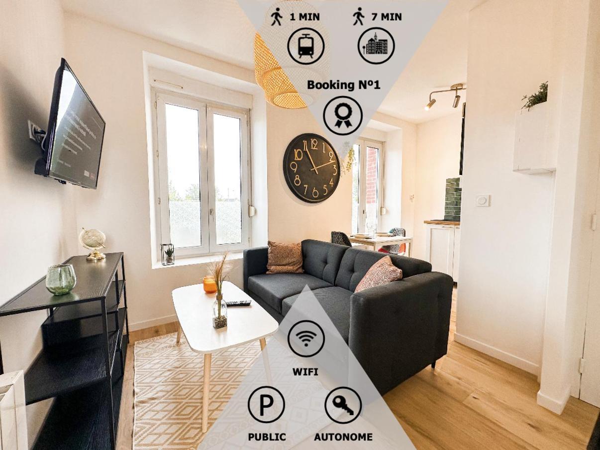 Appartement New: Agreable & Lumineux *Gare* à Guingamp Extérieur photo